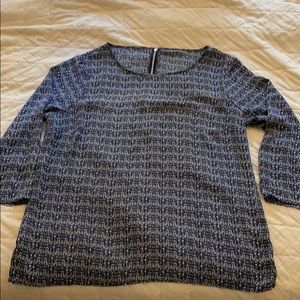3/4 length blouse